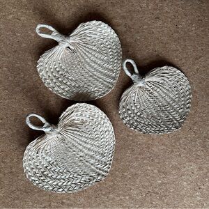 Vintage Woven Palm Fans – Boho Wall or Wedding Decor